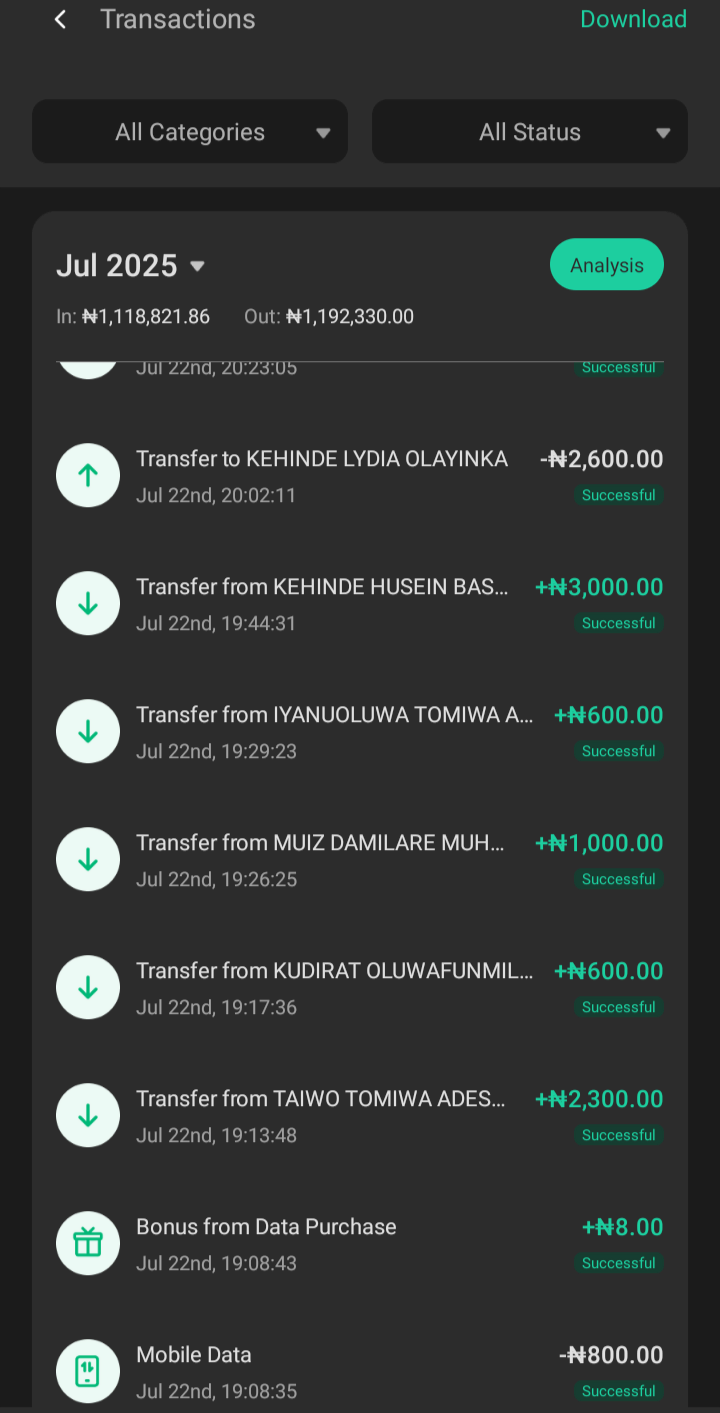 I use Opay for my Transactions