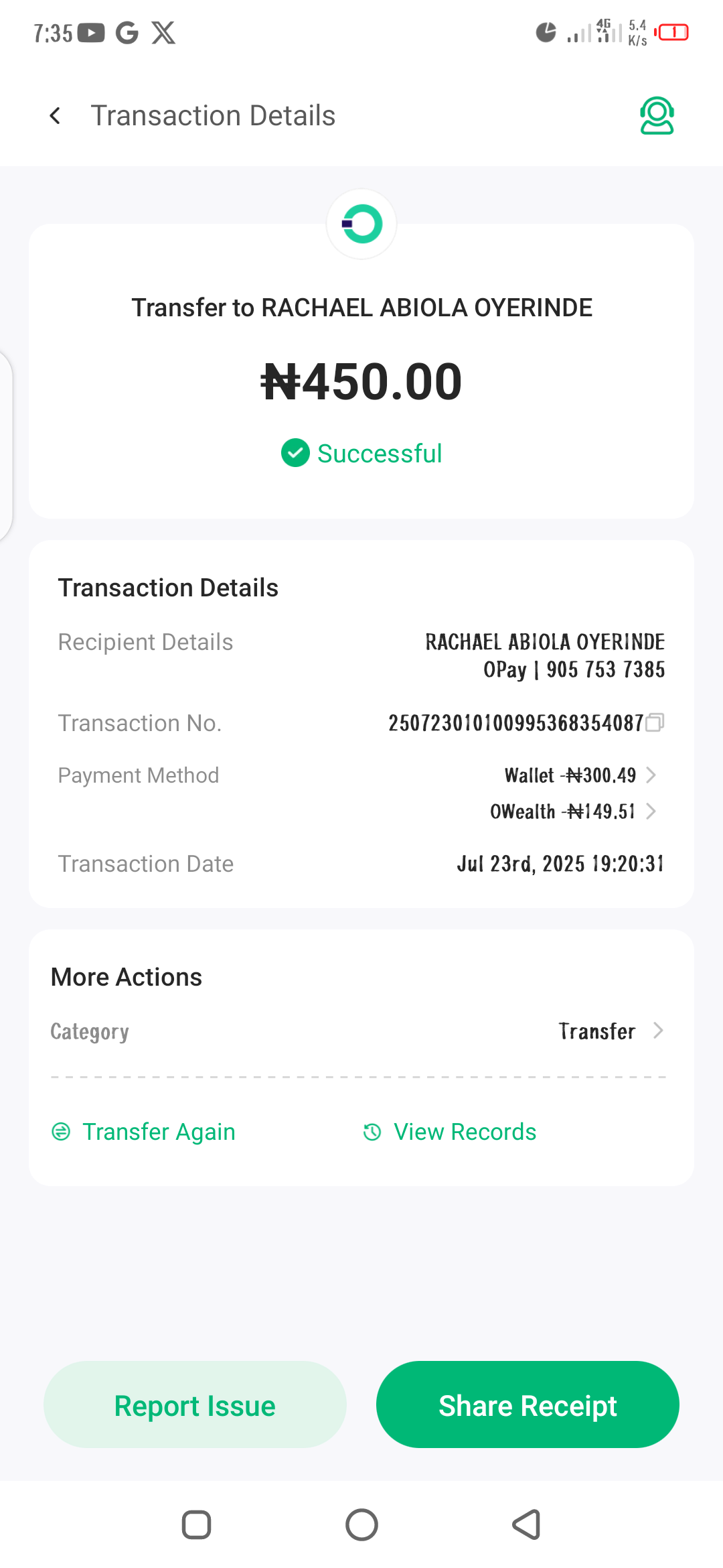 Opay make thing faster and easier for people I love opay